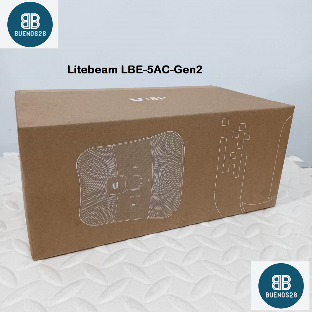 Ubiquiti LBE 5AC Gen2 2x2 MIMO Airmax AC CPE For PTP PTMP Backhaul