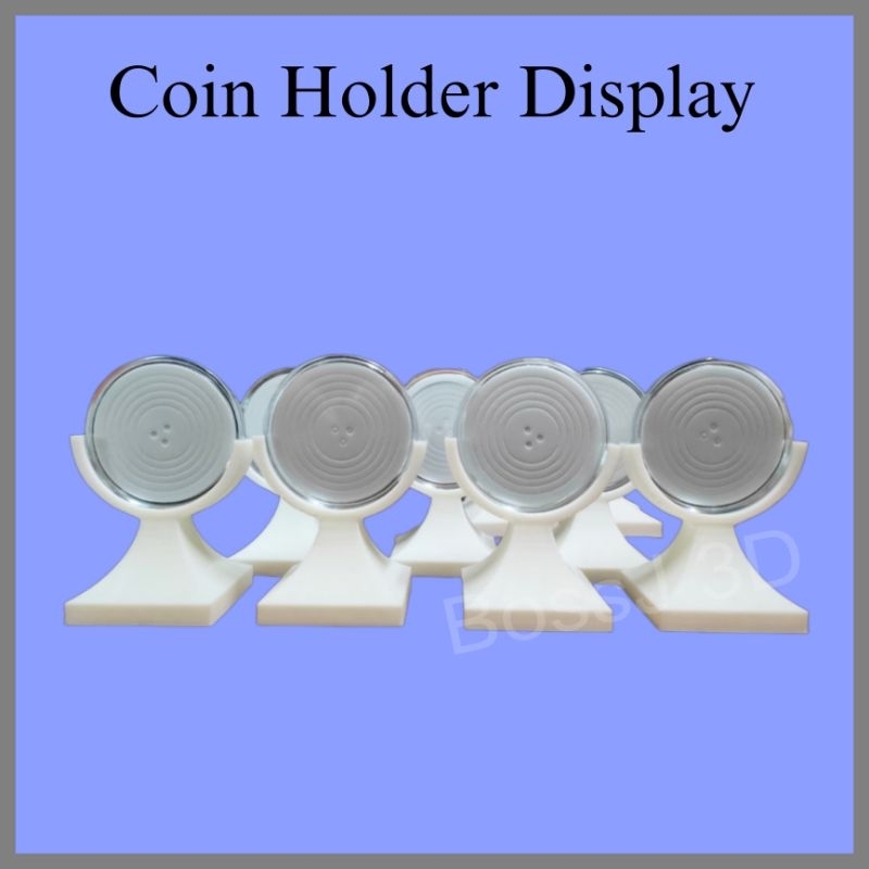 3D Printed Coin Holder FIXED coin capsule 45x45x85mm Shopee