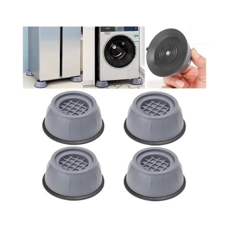 4Pcs Washing Machine Foot Pads for Antivibration Washer and Dryer Anti
