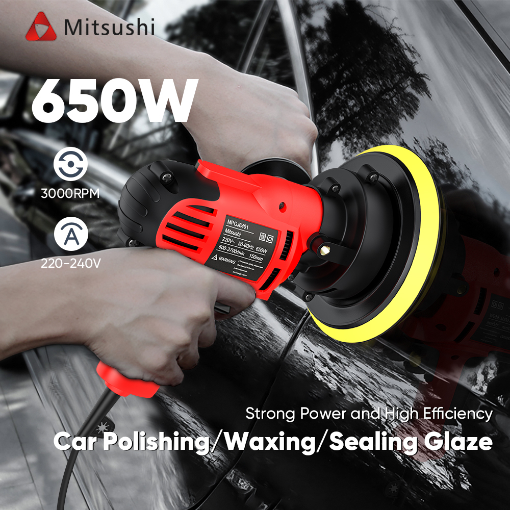 [BUY 1 GET 5]Mitsushi Buffing Machine Polisher 650W Heavy Duty Electric