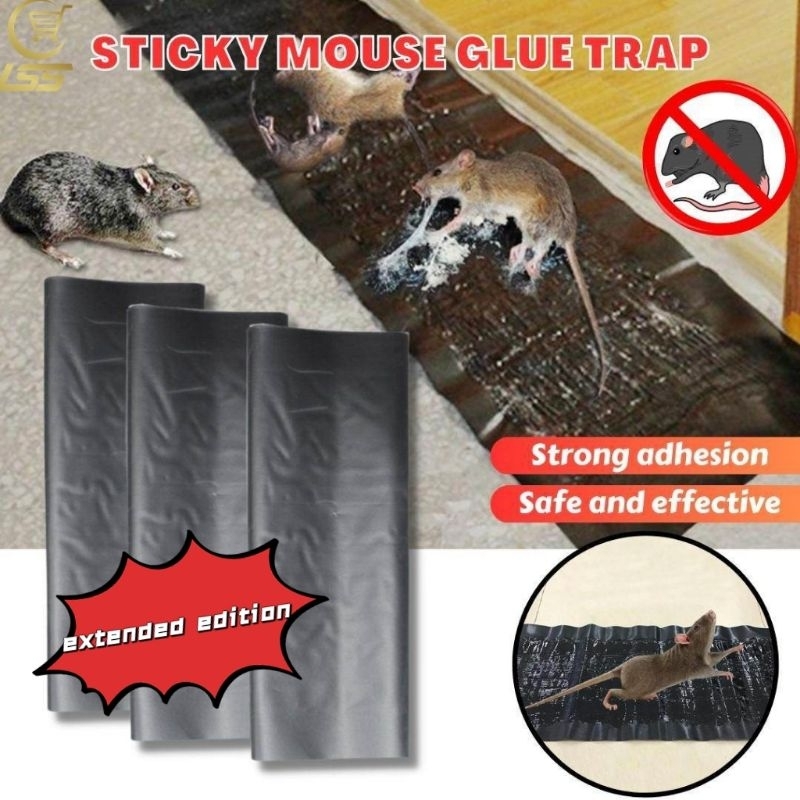 Efeq Super Sticky Mouse Rat Glue Trap 1.2M Big Size Mouse Board Trap ...