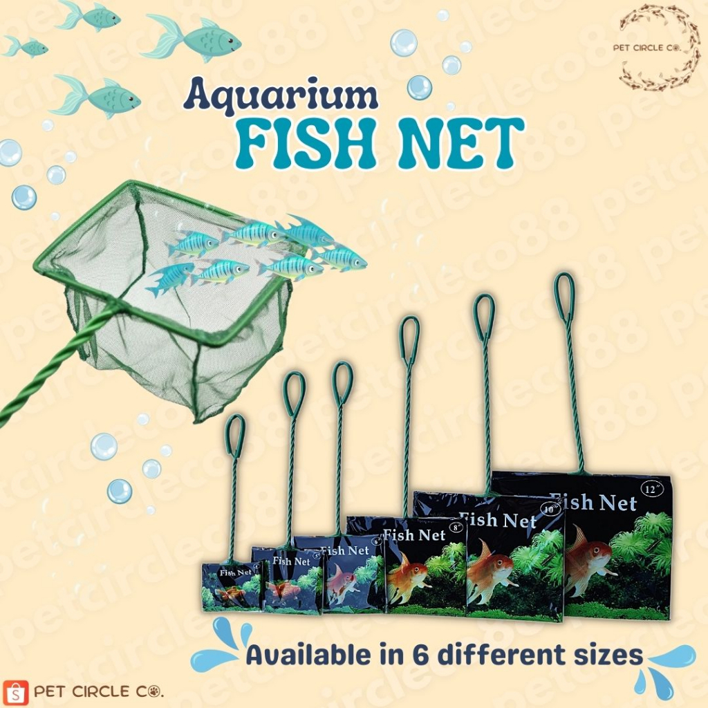 Aquarium Fish Net 4 5 6 8 10 12 inch Shopee Philippines