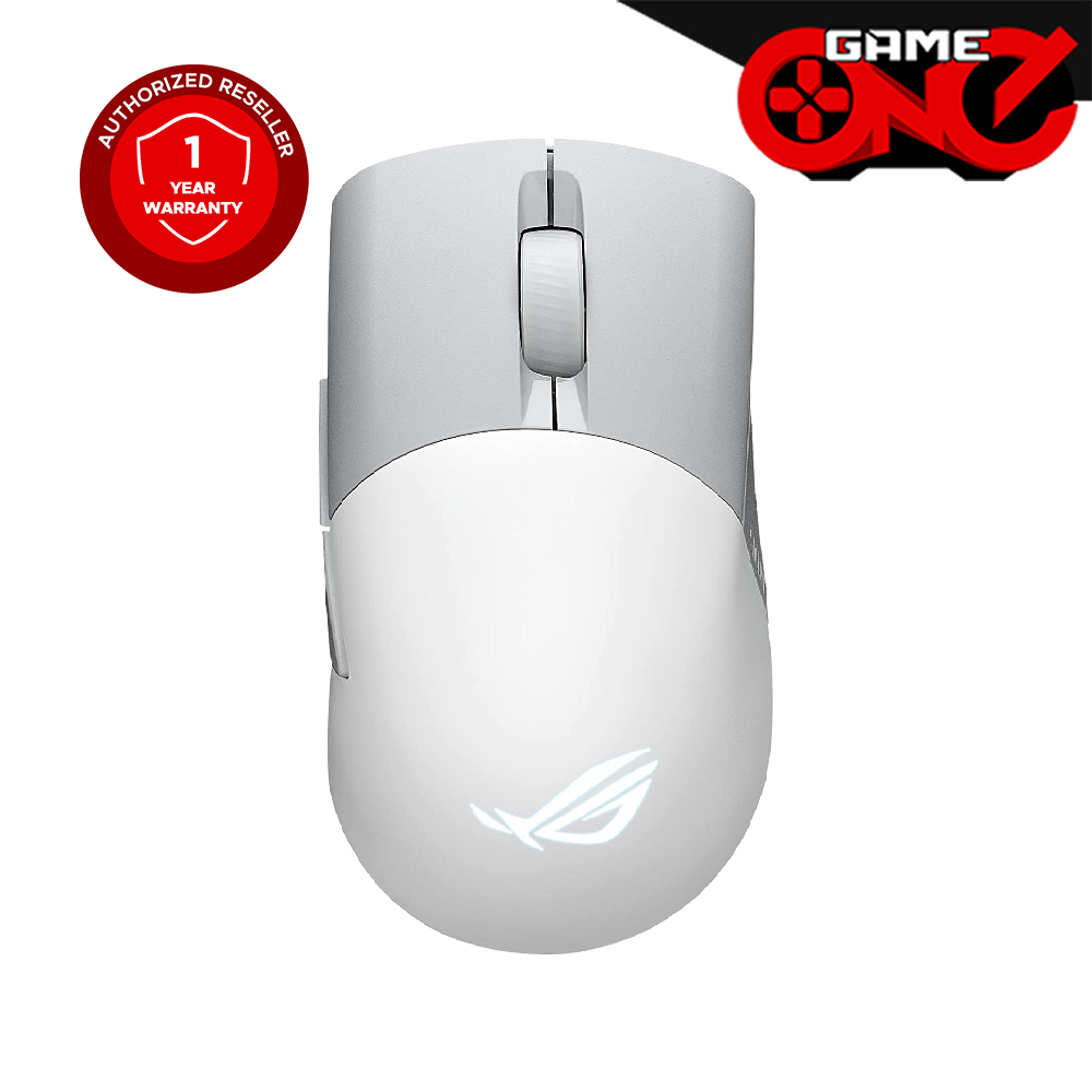 ASUS ROG Keris Wireless Aimpoint Gaming Mouse P709 [White] Shopee