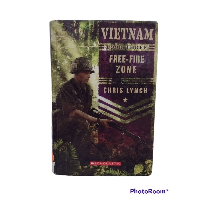 Vietnam Book Three Free fire Zone by Chris Lynch ( Hardcover ) Shopee
