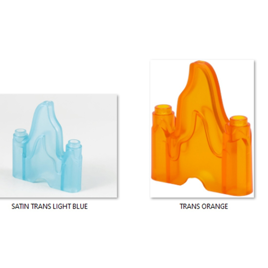 LEGO Part: Wave Rounded 1x4 (Flame, Rock) C24 | Shopee Philippines