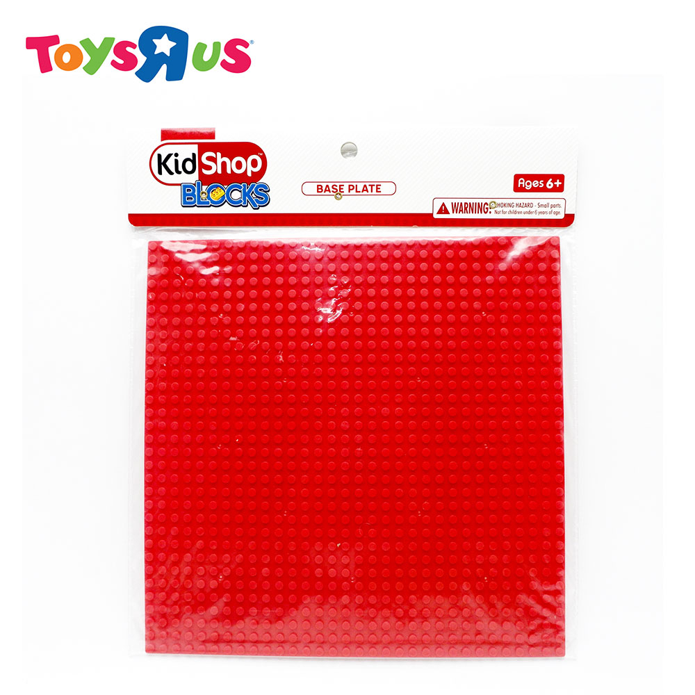Kidshop Blocks Base Plate Red | Shopee Philippines
