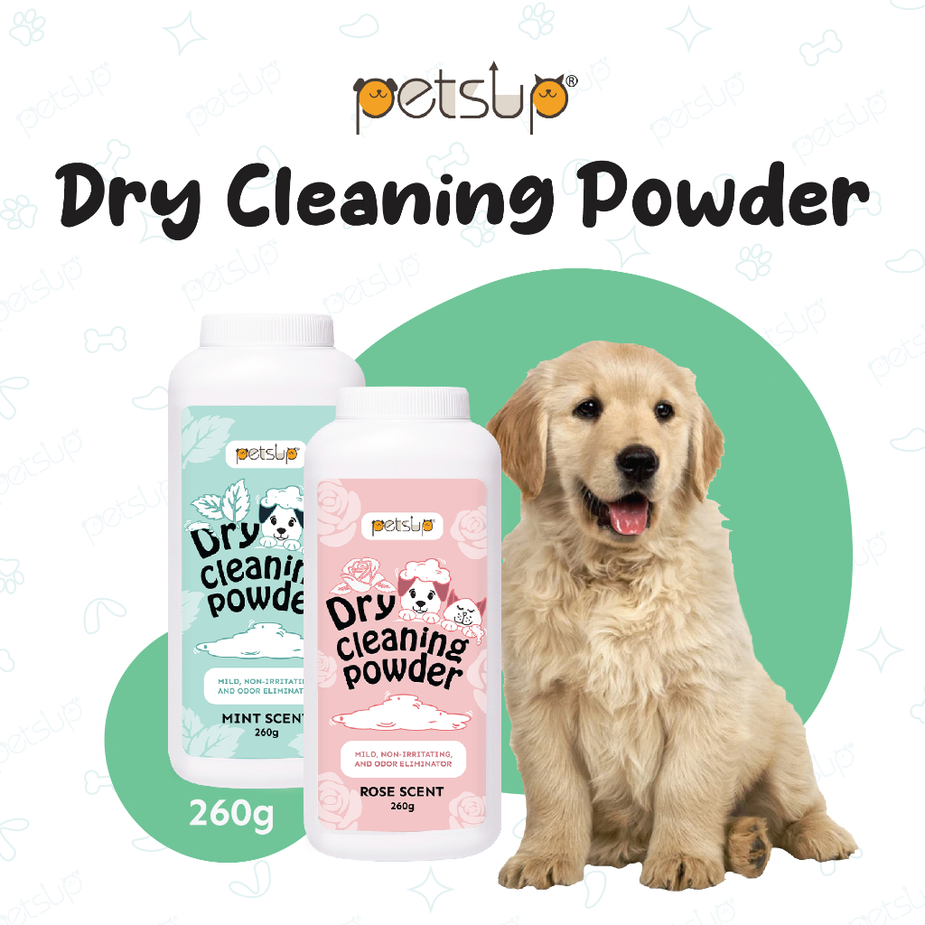 Petsup Pet Grooming Dry Shampoo For Dogs Deodorant Antipruritic Cat Dog