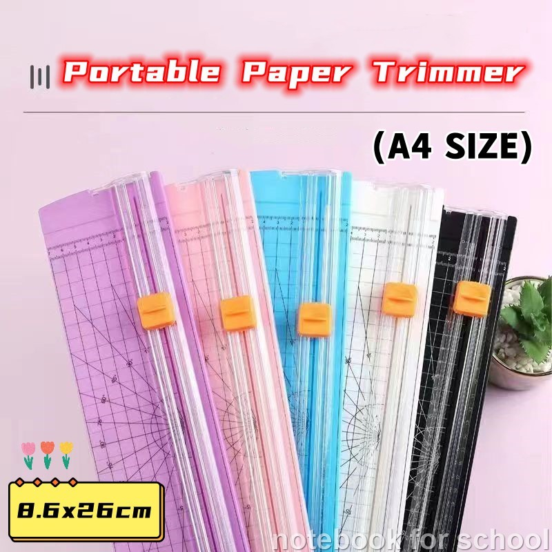 Portable Paper Cutter A4 Trimmer Paper Cutter WIth 5 Free Blades