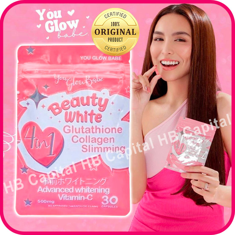 You Glow Babe Beauty White Glutathione Collagen Capsules Shopee Philippines