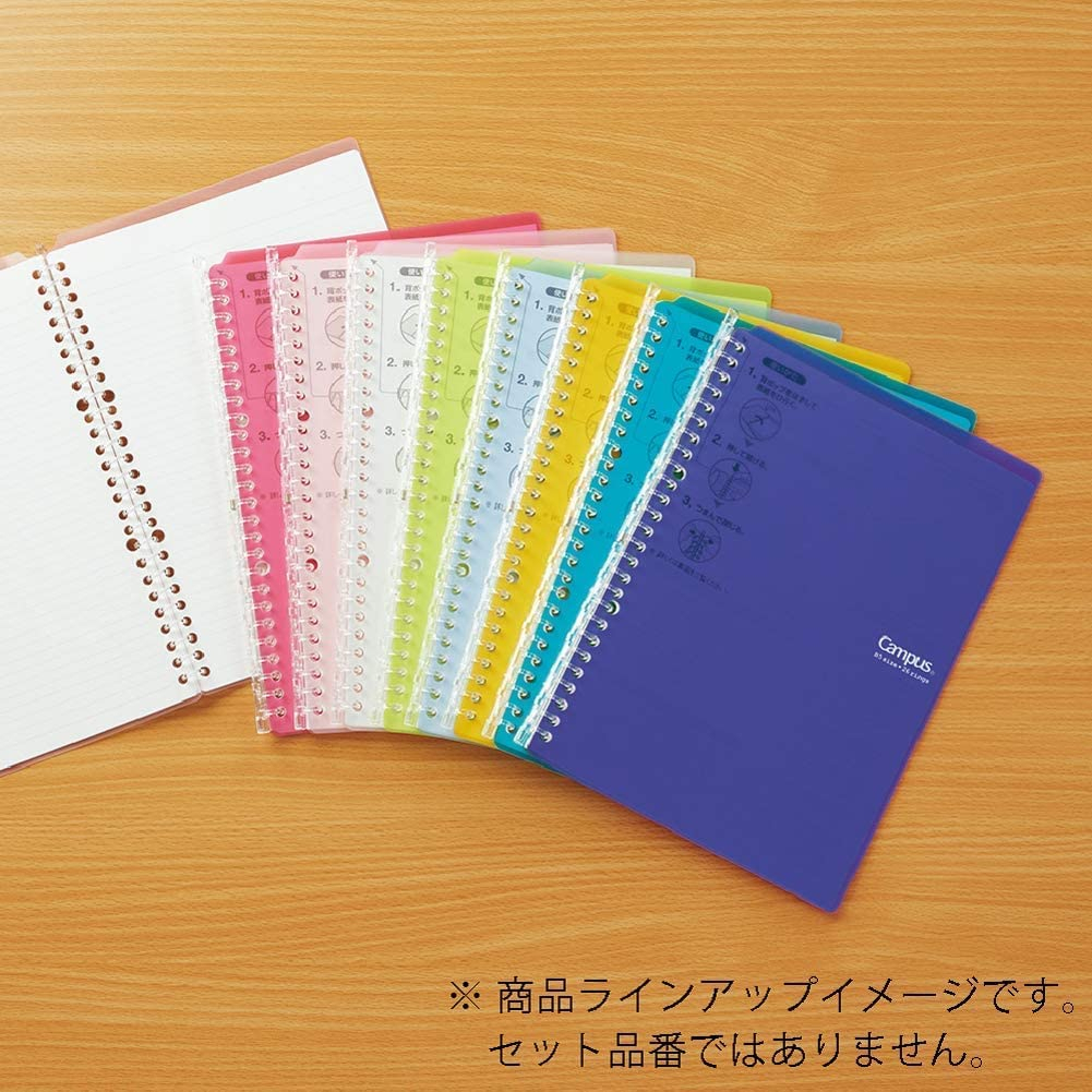 Kokuyo Campus Smart Ring Binder A5 Up to 25 Sheets (FREE 10 Sheets