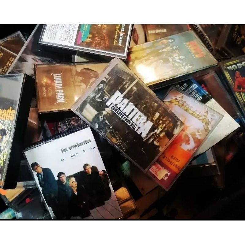 Rock Cassette Tapes Rock Bands Cassettes Vintage Cassette Tapes