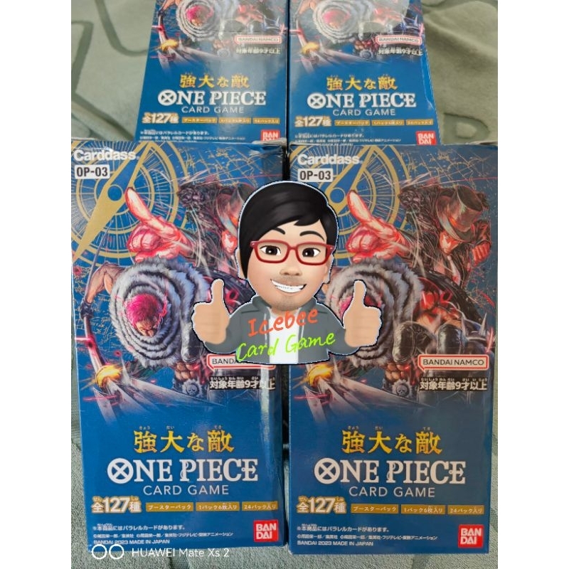One Piece TCG booster box OP3 official box (24packs) Shopee Philippines
