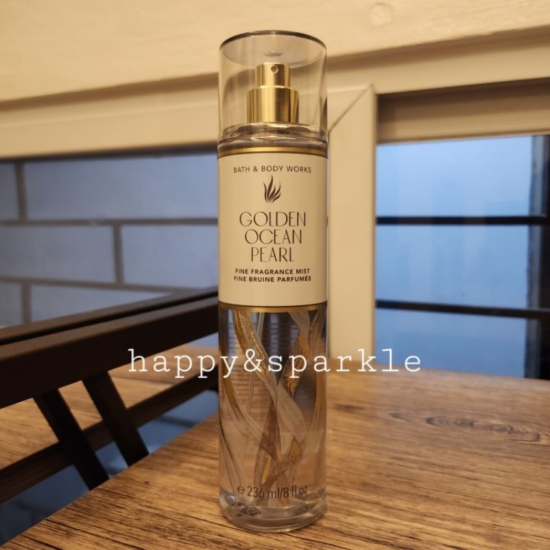 Bath & Body Works • GOLDEN OCEAN PEARL • Original • Fine Fragrance Mist