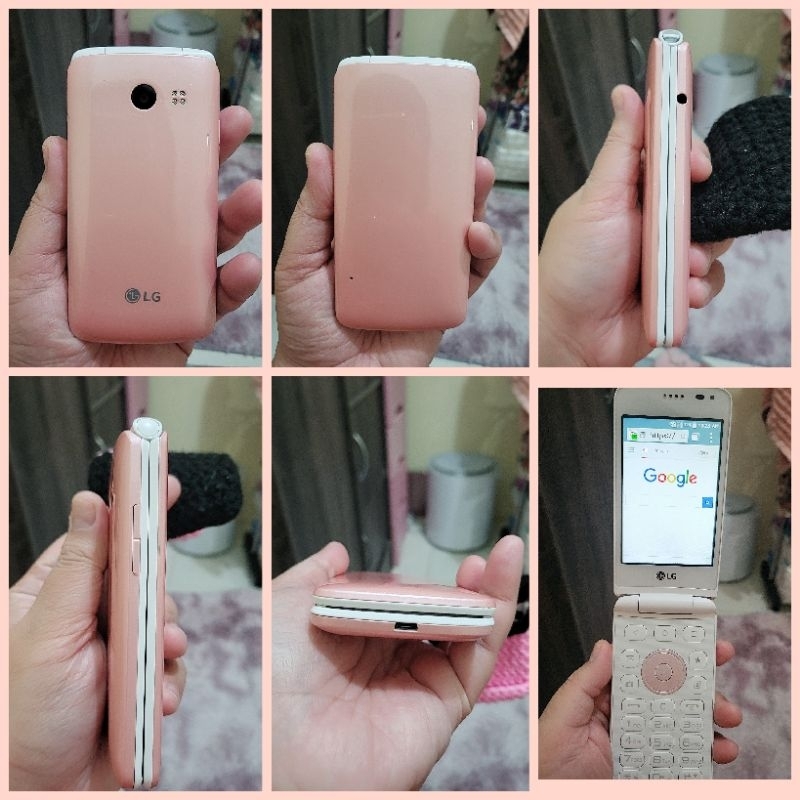 LG Ice Cream Android Flip Phone (Touchscreen & Keyboard) F440 Quad Core 3.5 Inches 1GB RAM 8GB
