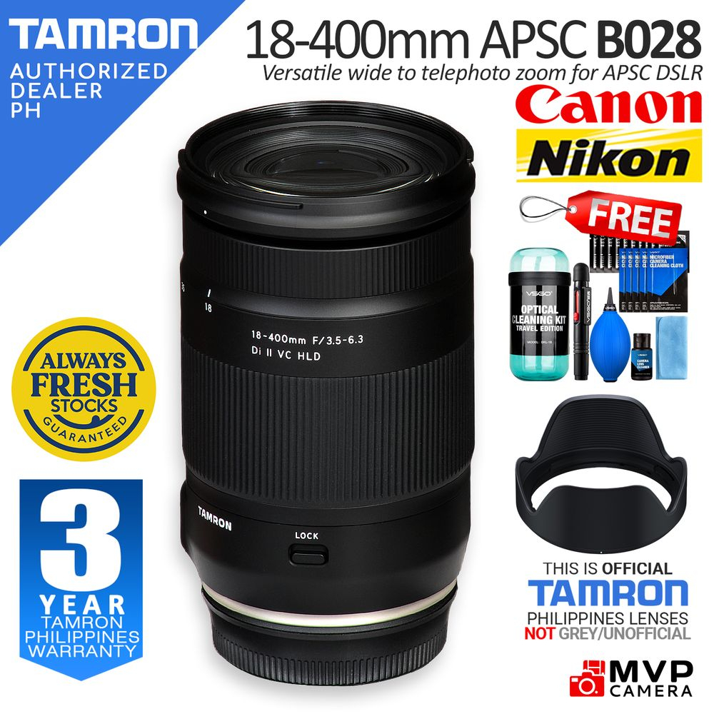 [OFFICIAL PH] TAMRON B028E B028F 18-400mm 18-400 f3.5-6.3