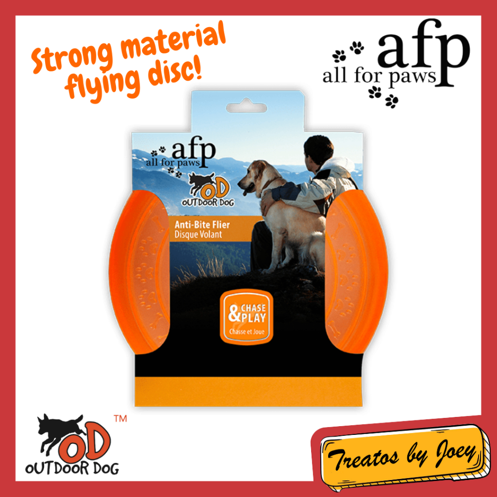 All For Paws OUTDOOR DISC Plush Dog Toy Puppy Pet Cat Toy Shopee