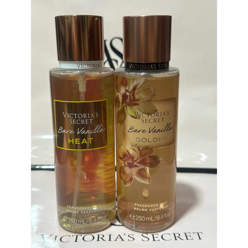 Victoria's Secret Bare Vanilla Golden Fragrance Mist 8.4 Fl Oz