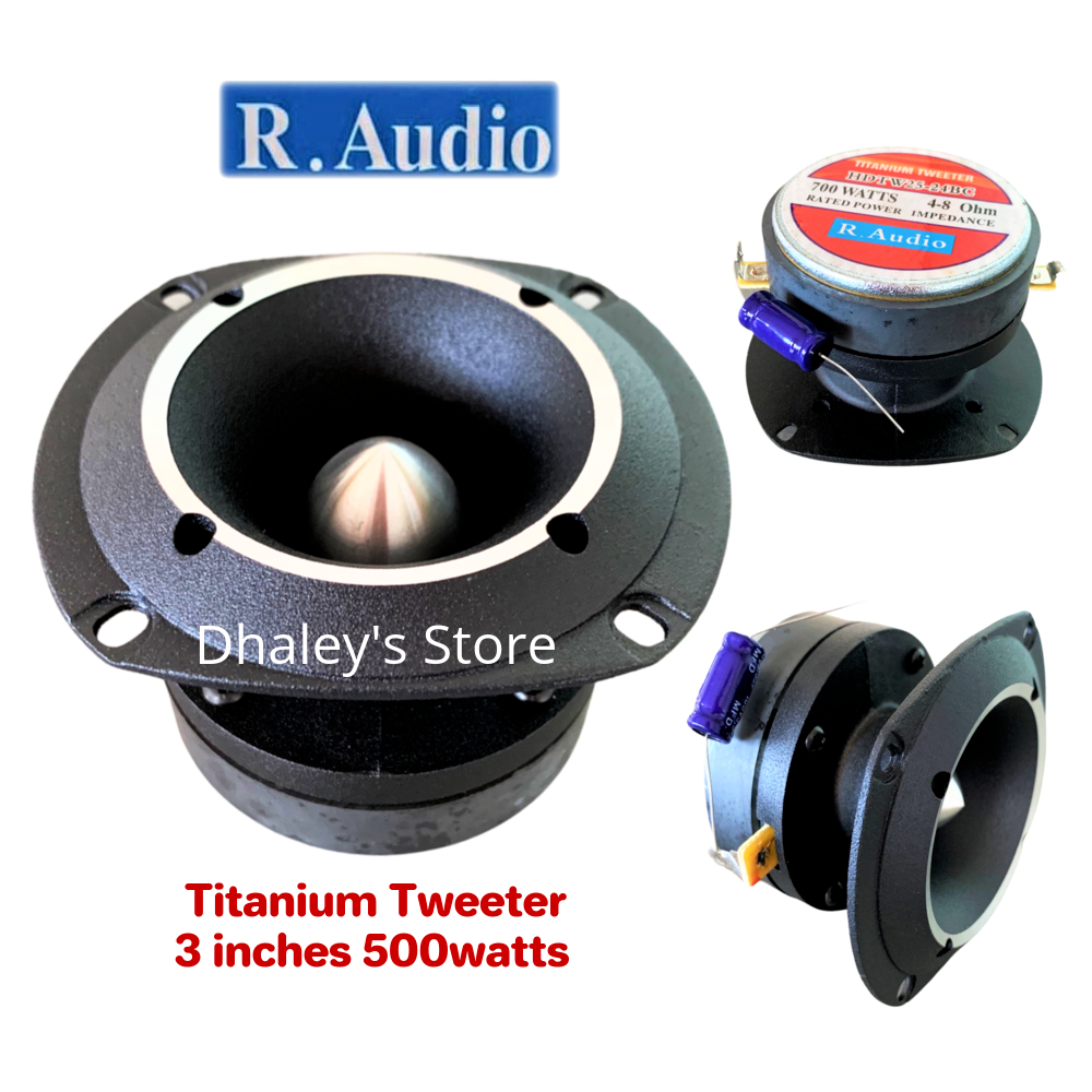 1pc. R.Audio Titanium Tweeter 3