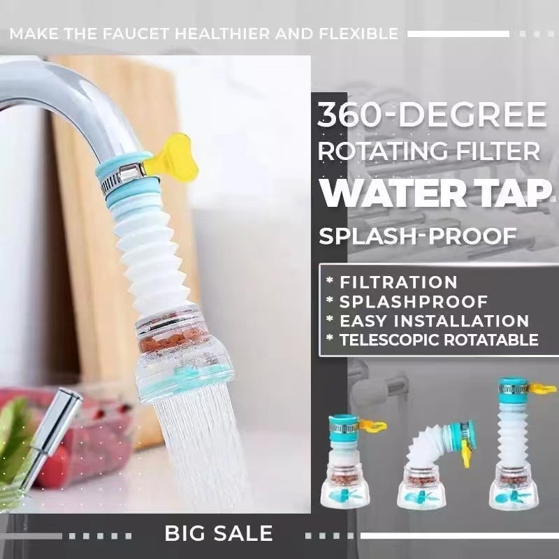 Retractable Faucet Water Saving Kitchen Faucet Shower Adjustable Water
