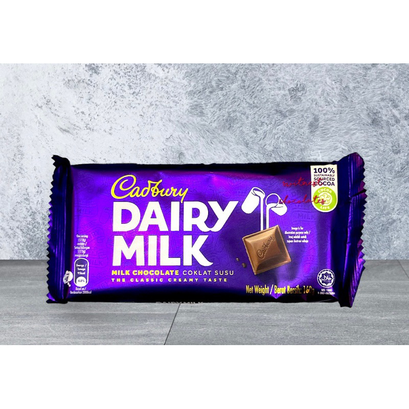 Cadbury Dairy milk 160g. | Shopee Philippines