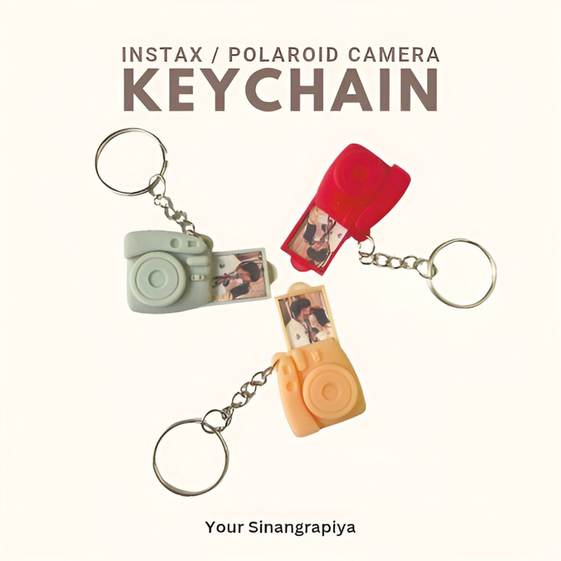 INSTAX mini camera keychain POLAROID with print picture Shopee