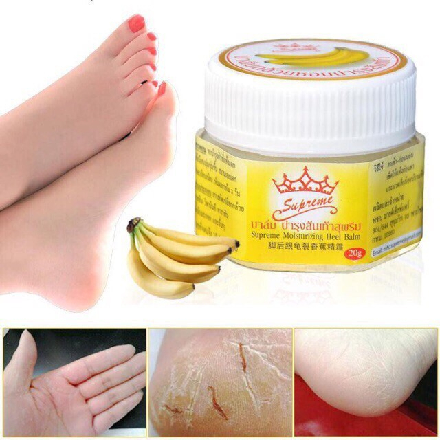 Thailand Supreme Moisturizing Heel Balm Foot Scurb Balm 