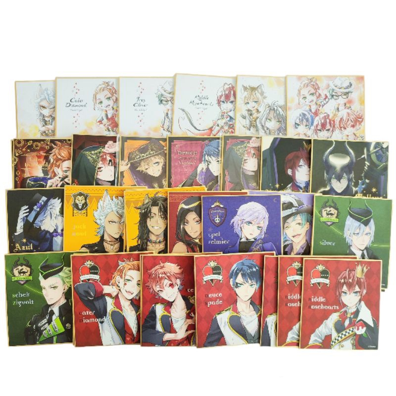 Twisted Wonderland - Riddle, Trey, Ace, Silver, Malleus, Floyd, Epel ...
