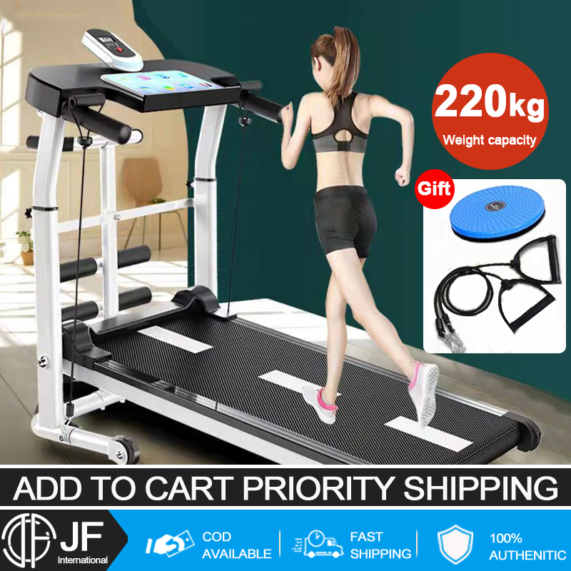 Multifunctional Luxury Treadmill Household Mechanical Foldable Exercise walking pad treadmill