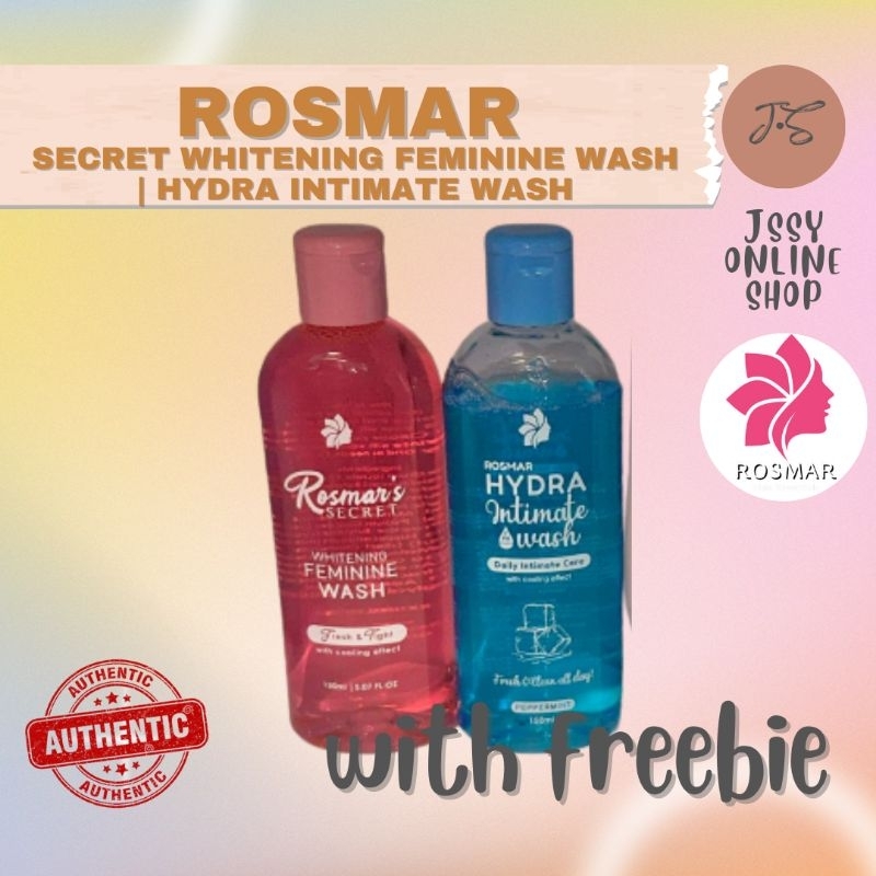 Rosmar Skin Essentials Secret Whitening Feminine Wash Hydra Intimate