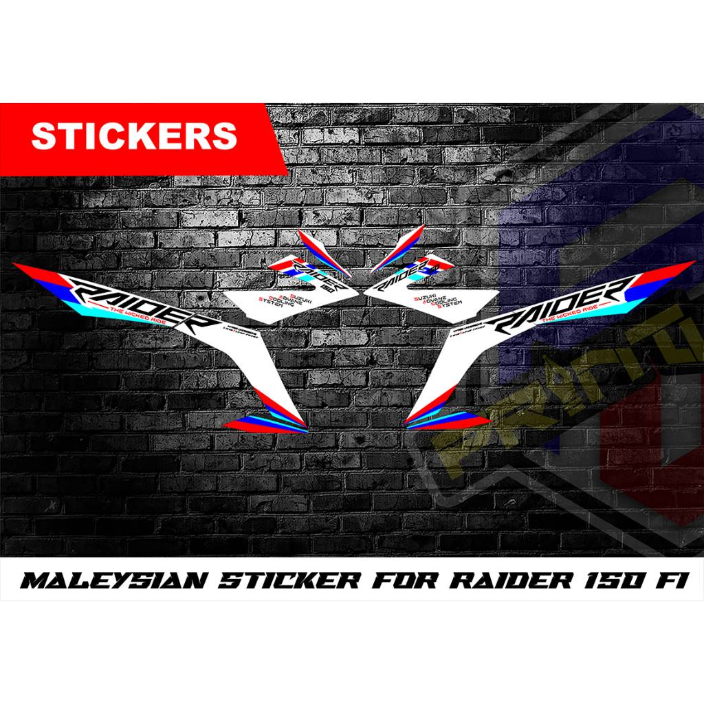 raider 150fi sticker decals | Shopee Philippines