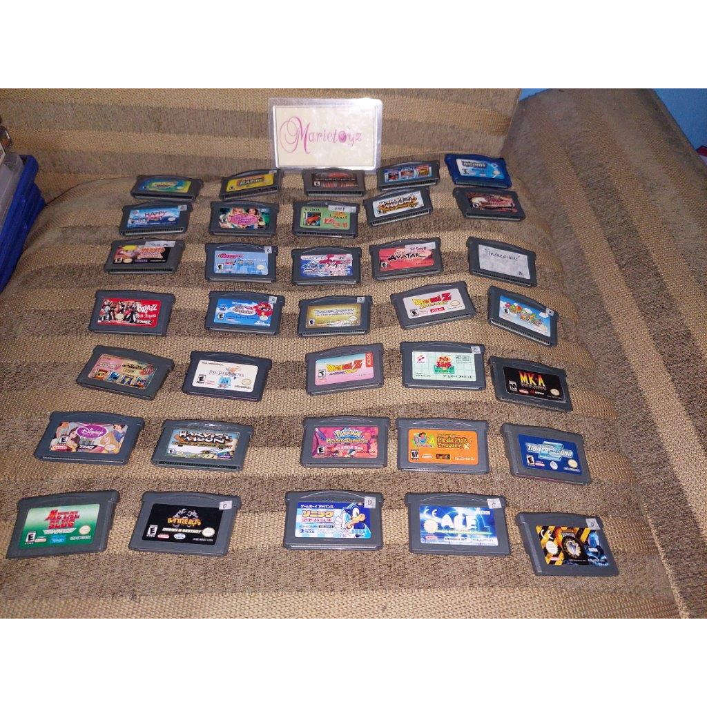 Gameboy Advanced Carts (GBA) Batch 2 (Battery ASSUMED DRY!!! Thus, NO SAVE  on some GAMES) | Shopee Philippines