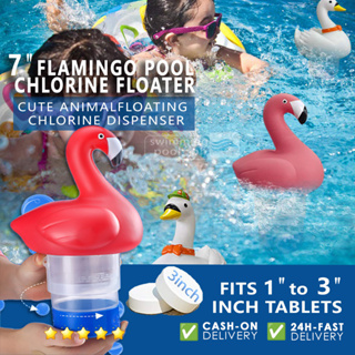 Chlorine Floater Floating Pool Chlorine Dispenser (Turtle) 1” to 3