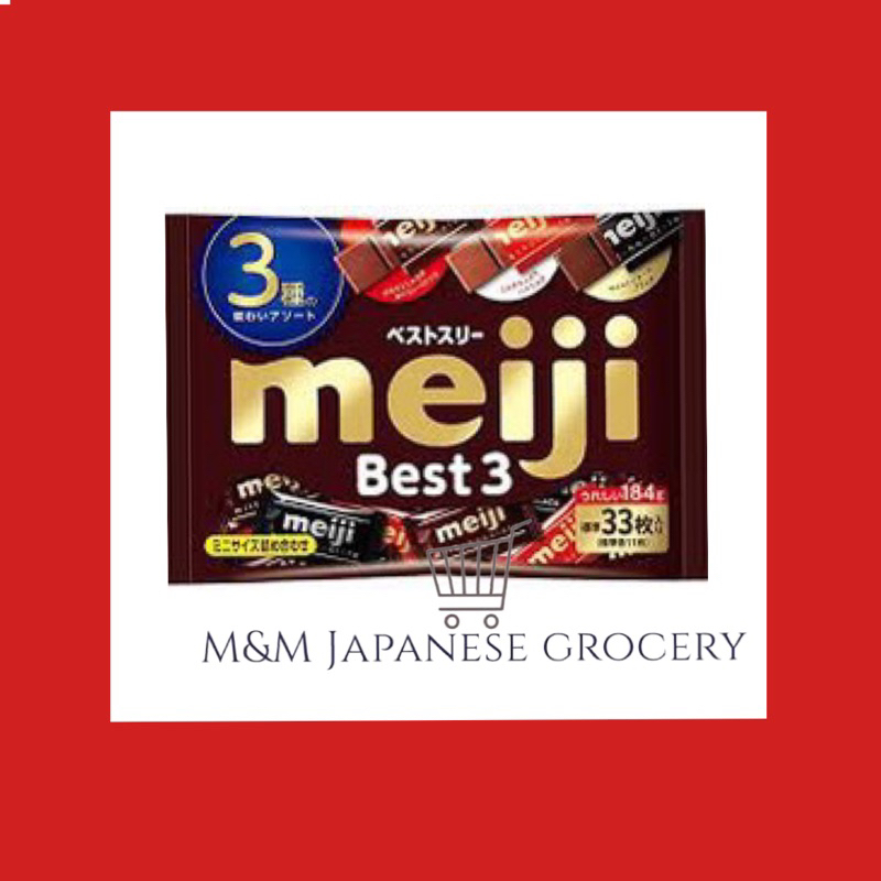 Meiji Best 3 Assorted chocolate(japan) Shopee Philippines