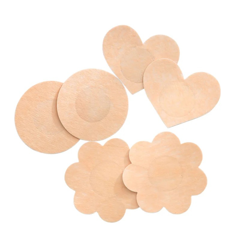 10pcs Women Disposable Invisible Nipple Tape Cover Bra Tape for Women