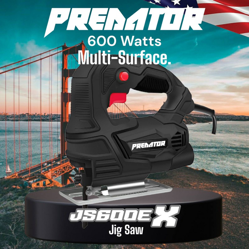 Electric Jig Saw Predator 600w multi surface compatible | Shopee ...