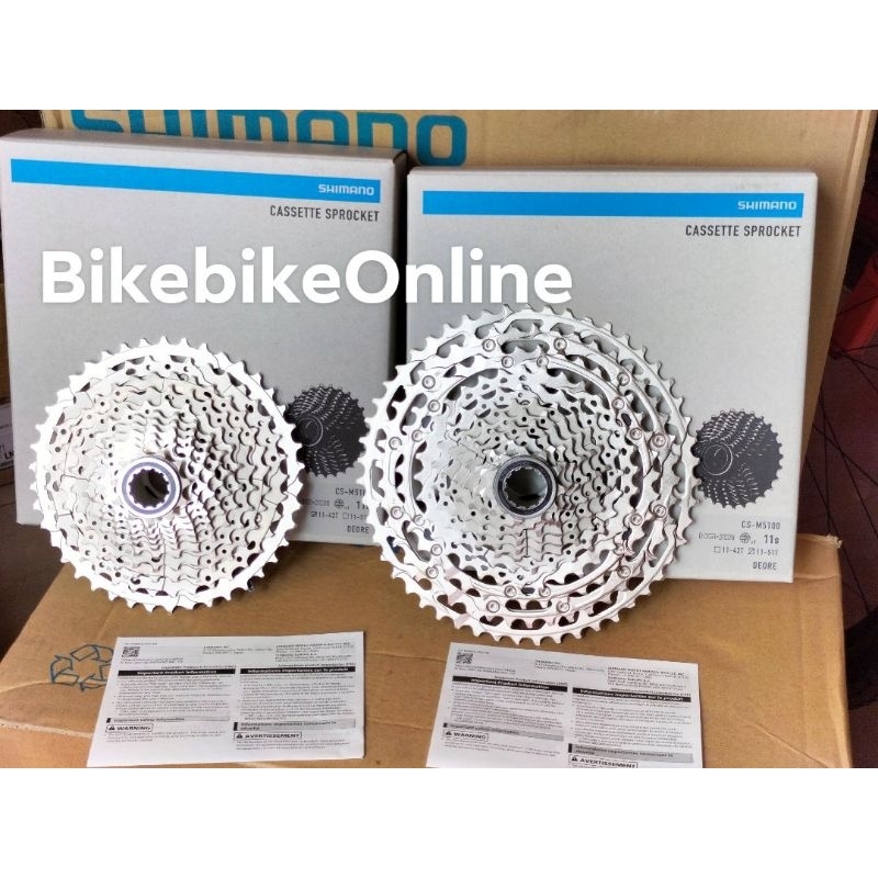 DEORE M5100 COGS 11-51 / 11-42T 11 SPEED CASSETTE SPROCKET | Shopee ...