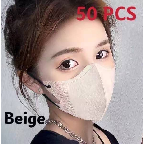 50pcs Face Mask 3ply 10color Excellent Quality 50Pcs/pack | Shopee ...