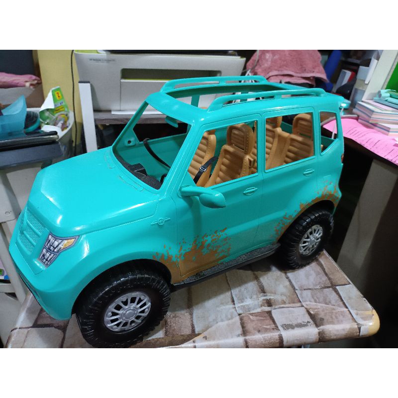 Barbie camping fun discount jeep