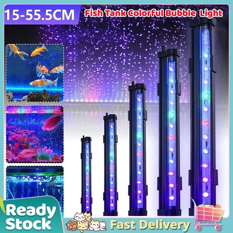 Aquarium Multicolor Fish Tank LED Lights Underwater Waterproof Air