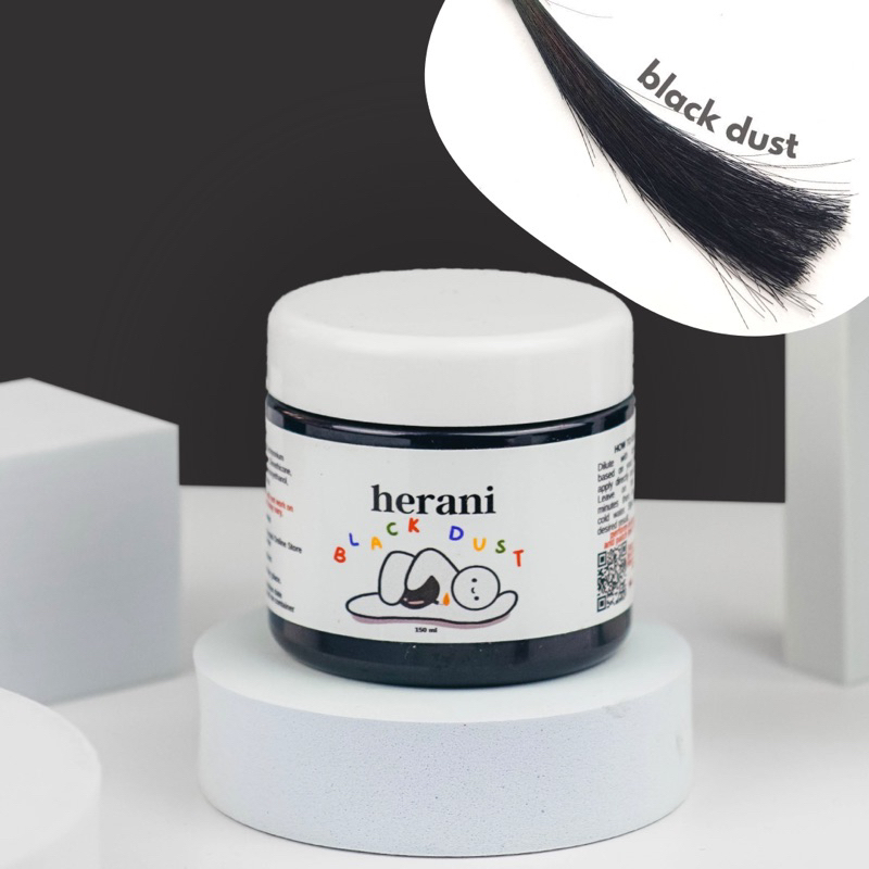 Black Dust (150ml) Herani Hair Color Conditioner Shopee Philippines