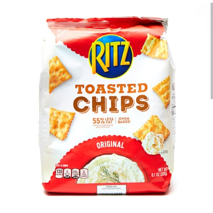 Nabisco Ritz Original Toasted Chips 229g Shopee Philippines