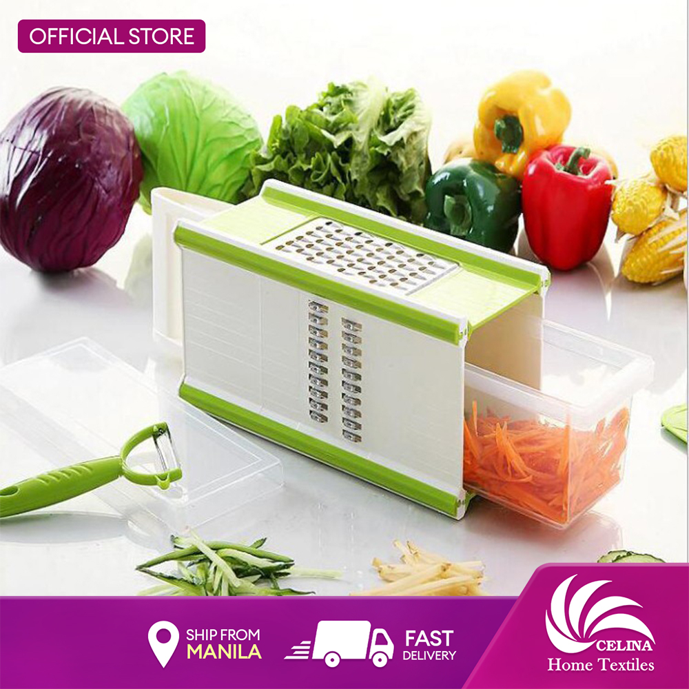 Celina MultiFunctional Grater Potato Carrot Cutter Kitchen Essential