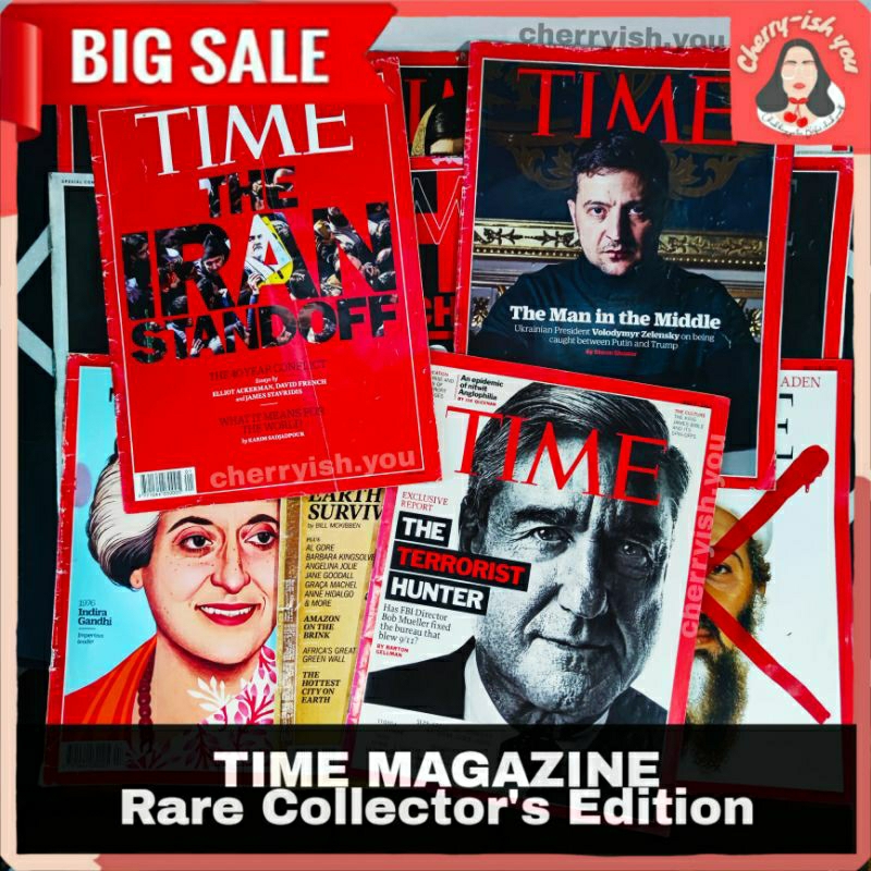 TIME MAGAZINE (2010 - 2019) VINTAGE/BACK ISSUE:Best World & Asia News ...