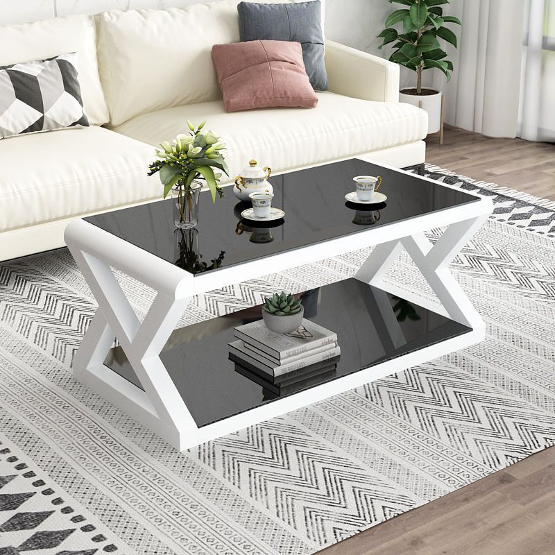 LANZ Tempered glass center table /coffee table Living Room Center Table