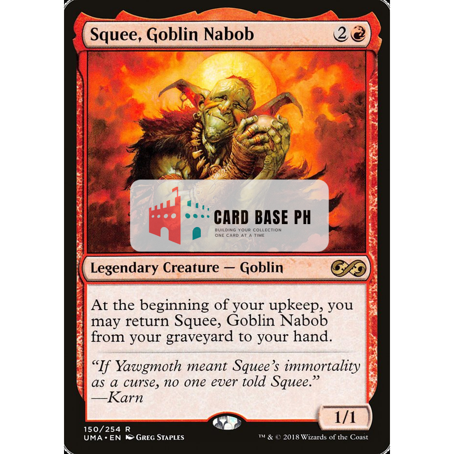 Squee, Goblin Nabob - Magic the Gathering Trading Card | Shopee Philippines