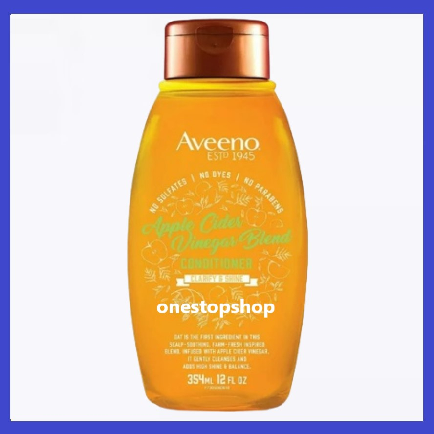 Aveeno Apple Cider Vinegar Blend Conditioner 354ml Shopee Philippines