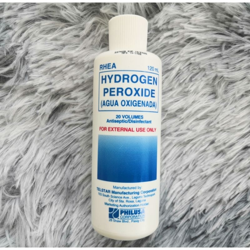 Hydrogen Peroxide 20vol Agua Oxigenada 500ml1liter Shopee Philippines 9354