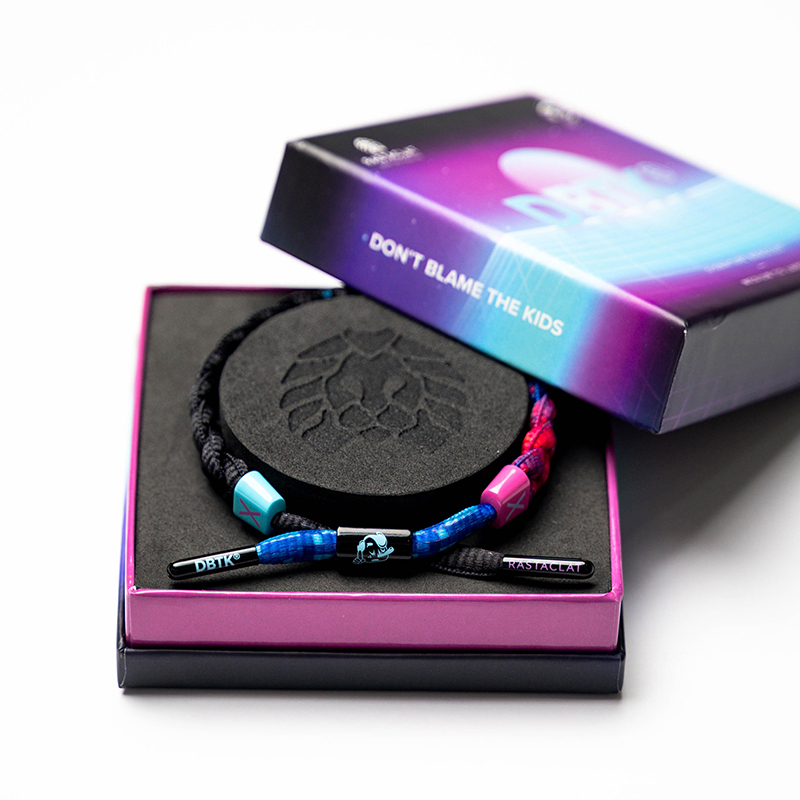 RASTACLAT Braided Bracelet DBTK Quantum M L Boxed