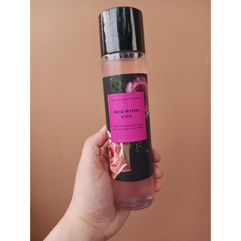 Bath & Body Works Rose Water & Ivy Mist & Lotion Set Shopee Philippines