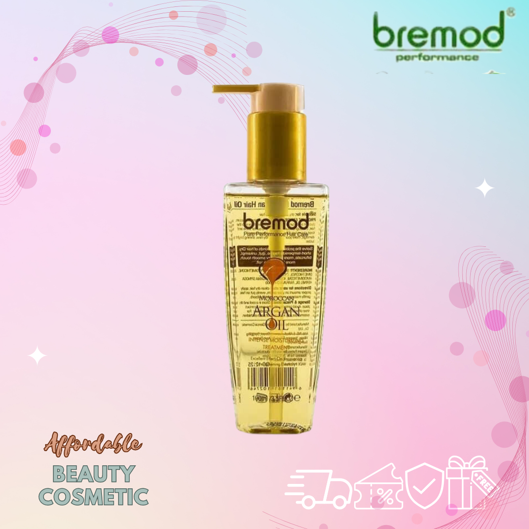 Bremod hair serum Vitamin E Argan Oil Serum good for Dry, Frizzy, Newly